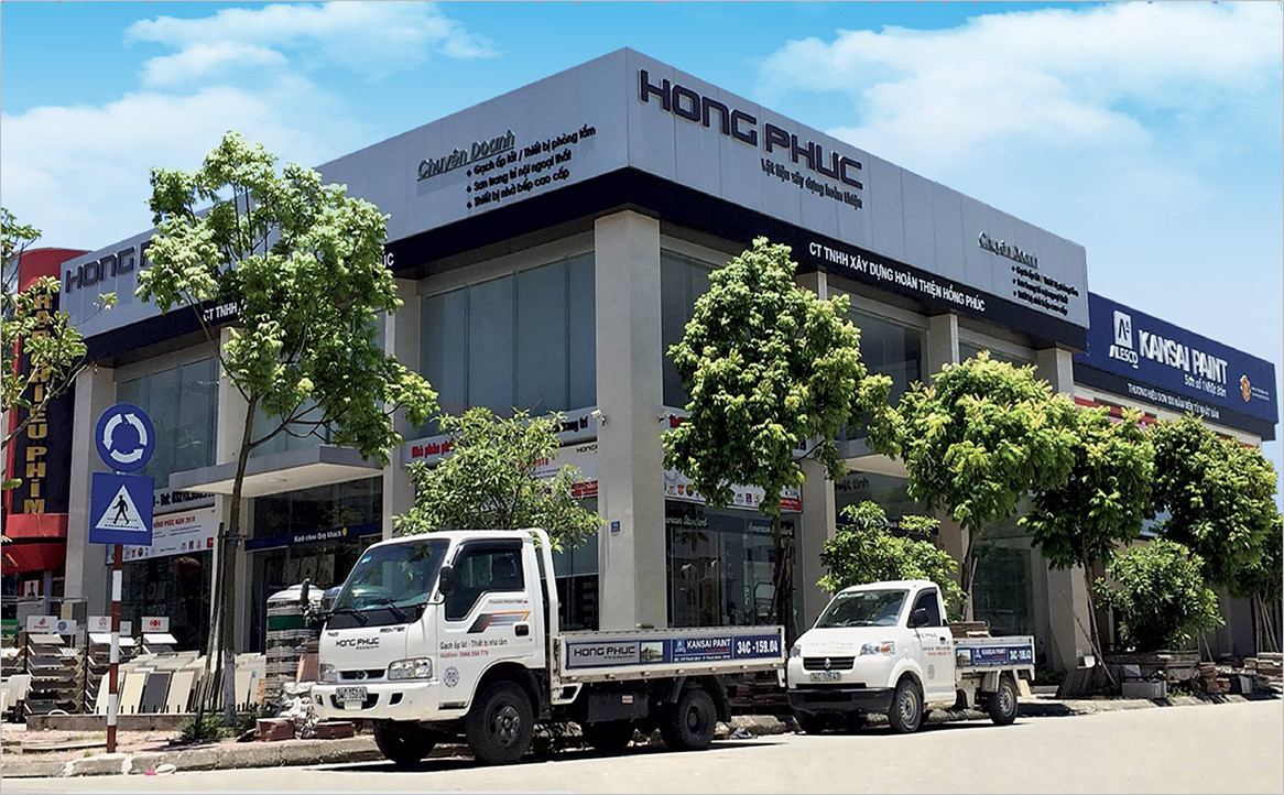 Showroom Gạch ốp lát Hồng Phúc
