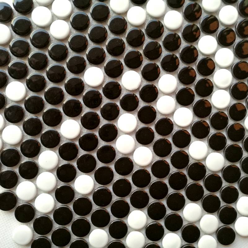 Gạch mosaic trang trí gốm bề mặt bóng trộn màu 1 Gạch mosaic trang trí gốm bề mặt bóng trộn màu 1